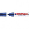 Marqueur permanent 800 bleu edding