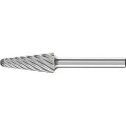 Fraise HM Forme cône rond 1230 INOX 6mm 12x30mm Pferd