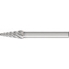 Fraise HM Forme cône rond 0820 INOX 6mm 8x20mm Pferd