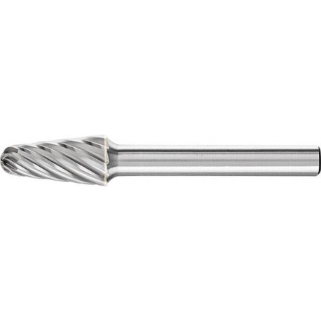 Fraise HM Forme cône rond 1020 INOX 6mm 10x20mm Pferd