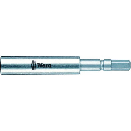 Porte-embout 55mm pour 1/4 Bits Magnet + Anneau à ressort 72mm Wera