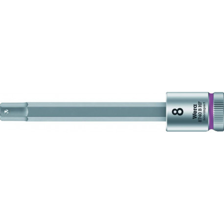 Embout de tournevis 3/8 six pans avec fonction de maintien 8x100mm Wera