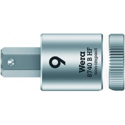 Embout de tournevis 3/8 six pans avec fonction de maintien 9x385mm Wera