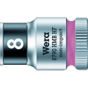 Douille hexagonal 3/8 8mm avec fonction de maintien Wera
