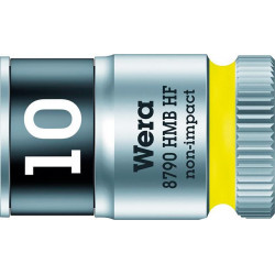 Douille hexagonal 3/8 10mm avec fonction de maintien Wera
