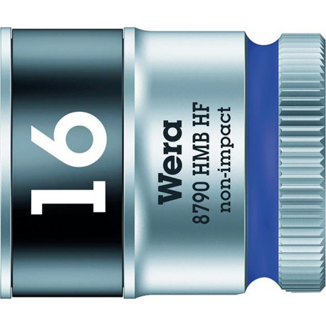 Douille hexagonal 3/8 16mm avec fonction de maintien Wera