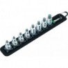 Set Embout de tournevis avec fonction de maintien 3/8 six pans 3-10mm 8-unités Wera