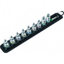 Set Embout de tournevis avec fonction de maintien 3/8 T10-50 9-unités Wera