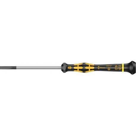 Tournevis électronique ESD Fente 08x016x40mm Wera