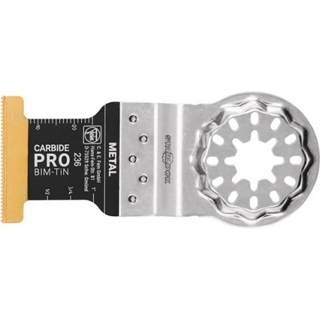 Lame de scie E-Cut Carbide P SL 32x40mm VE 1 Fein