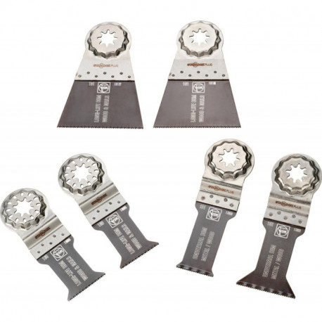 Set d'accessoires Multimaster Best of E-Cut SLP Fein Bois + Métal