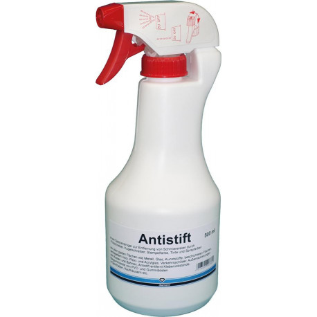 Flacon de décapant antiadhésif 500 ml 1 tête de pulvérisation sans diamant (Par 6)