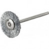 Miniatur-Brosse ronde inox 22x01mm 
