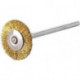 Miniatur-Brosse ronde Laiton 19x01mm 