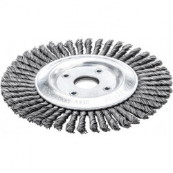 Brosse pinceau fil d'acier 178x6mm 0,5mm 