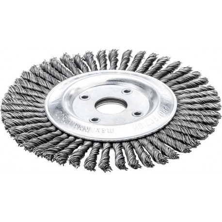 Brosse pinceau fil d'acier 178x6mm 0,5mm 
