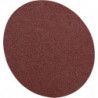 Meule à velcro. KP222K papier corindon 115mm K80 VSM