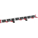 Kit de supports d'appareils mini 050m rail de guidage avec 6 supports d'appareils mini