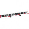 Kit de supports d'appareils mini 050m rail de guidage avec 6 supports d'appareils mini