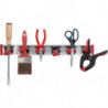 Kit de supports d'appareils mini 050m rail de guidage avec 6 supports d'appareils mini