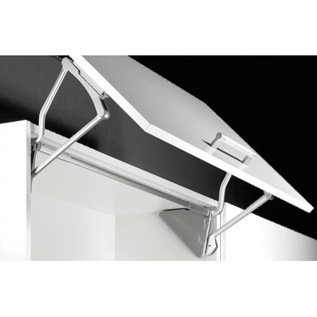 Ferrure pivotante relevable Lift Advanced HS gris argent