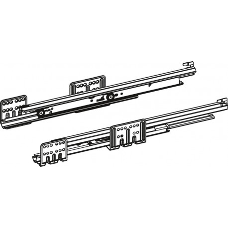 Coulisse de tiroir 9240897 450mm acier (Par 2)