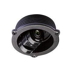 Roulette pivotante.14mm noir