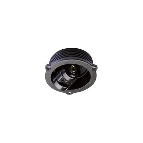 Roulette pivotante.14mm noir
