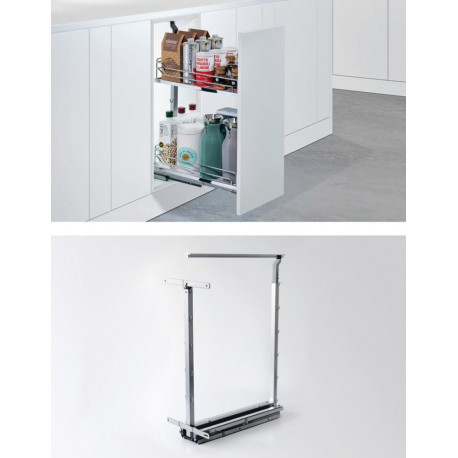 Cadre de support réglable en hauteur Dispensa Junior Slim 551mm acier