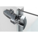 Adaptateur 9081923 pour charnière à pot ZDG zingué