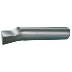 Outil à charioter angle HSSE DIN4954R rond 6x125mm WILKE