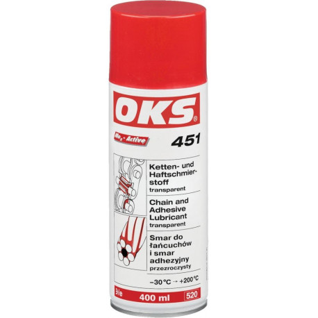 Spray lubrifiant adhésif chaîne 400ml OKS 451 (Par 12)