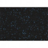 Sol pour sport caoutchouc noir/bleu 6mm 1,25x10m