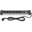 Multuprises 6-prises H05VV-F3G15 16m Aluminium FORTIS