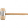 Maillet bois DIN 7462B Tête-D. 60x120mm FORTIS