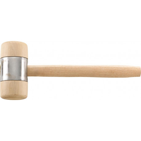 Maillet bois DIN 7462B Tête-D. 70x140mm FORTIS