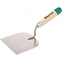 Truelle de plâtrier 120mm inox FORTIS