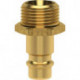 Bouchon mamelon pour raccord NW 72mm Laiton Serie ES AG G1/2 LÜDECKE