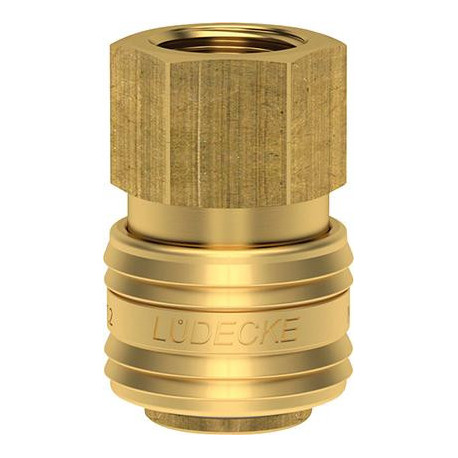 Raccord rapide NW 72mm Laiton Serie ES IG G1/4 LÜDECKE