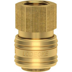 Raccord rapide NW 72mm Laiton Serie ES IG G3/8 LÜDECKE