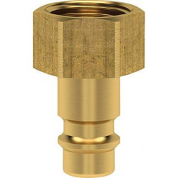Bouchon mamelon pour raccord NW 72mm Laiton Serie ES IG G3/8 LÜDECKE
