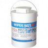 Distributeur de lingettes humides WIPEX-WET blanc plastique