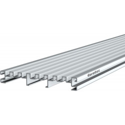 Grille de drainage en aluminium DrainTec 21 x 140 x 4000 mm