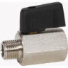 Vanne Mini BR 93501 Flügelgriff IG/AG G 3/8 PN 30 Laiton BEE