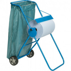 Support de sol renforcé pour rouleaux de plâtre industriel jusqu'à 40 cm