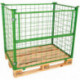 Cadre en treillis 80cm RAL 6017 10x10