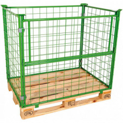 Cadre en treillis 80cm RAL 6017 10x10