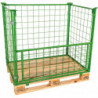 Cadre en treillis 80cm RAL 6017 10x10