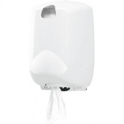 Elements Handtuchrollen Centerfeed Spender blanc plastique