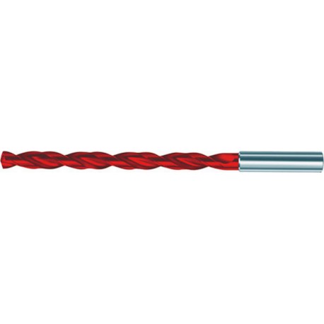 Foret hélicoïdal en carbure monobloc, SuperLine 12 x D, type RT 100, Ø m7 : 6,10 mm, Long. totale 146 mm, Long. hélice 78 mm, Ø queue h6 : 8 mm